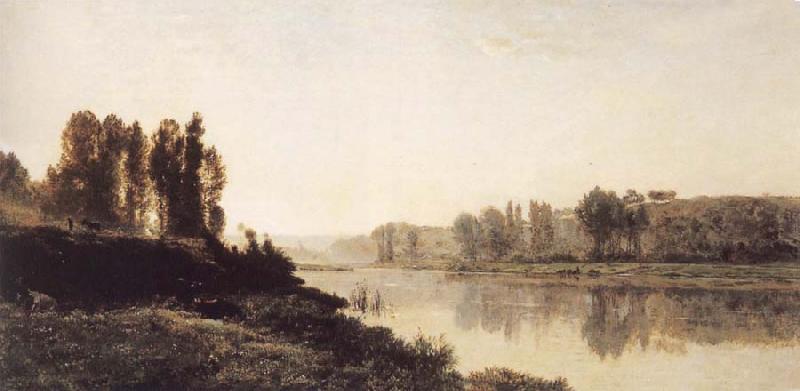 Jean Baptiste Camille  Corot Souvenir of Mortefontaine oil painting picture